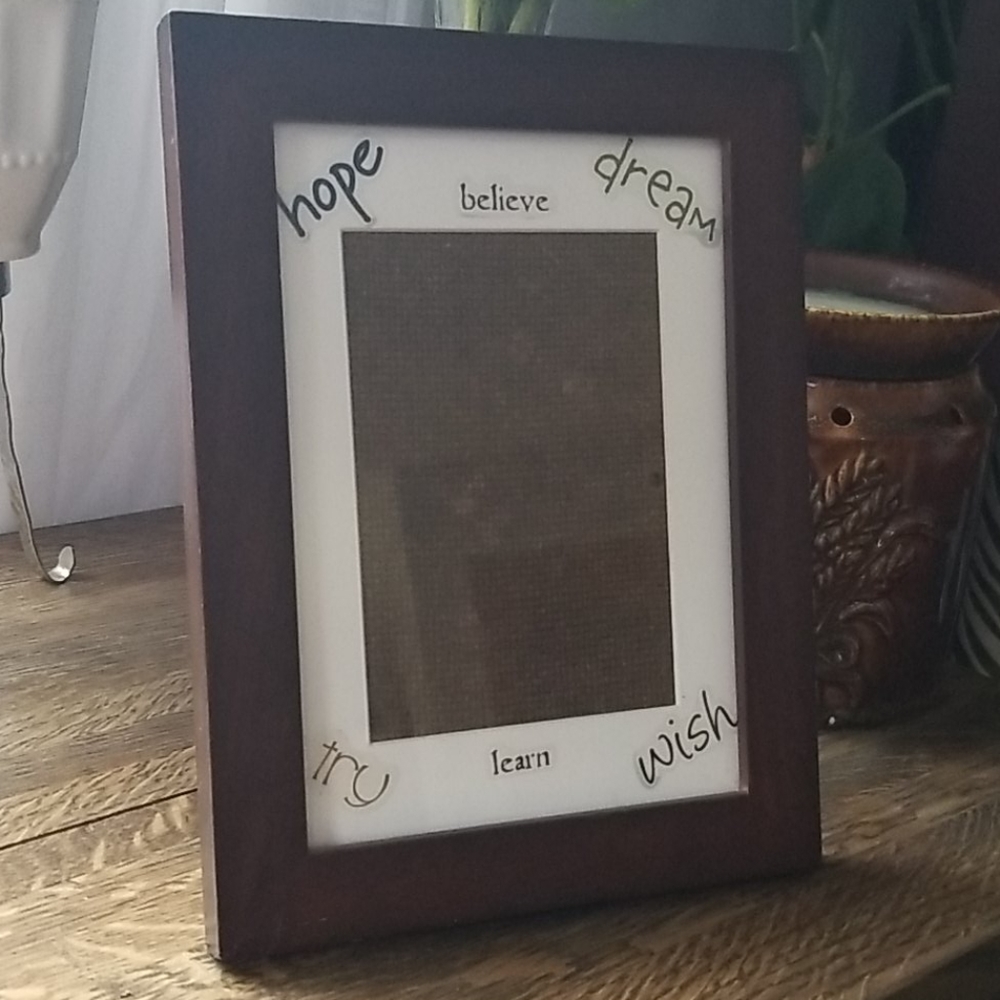 💎3/$12 Inspiring picture frame for 4×6
